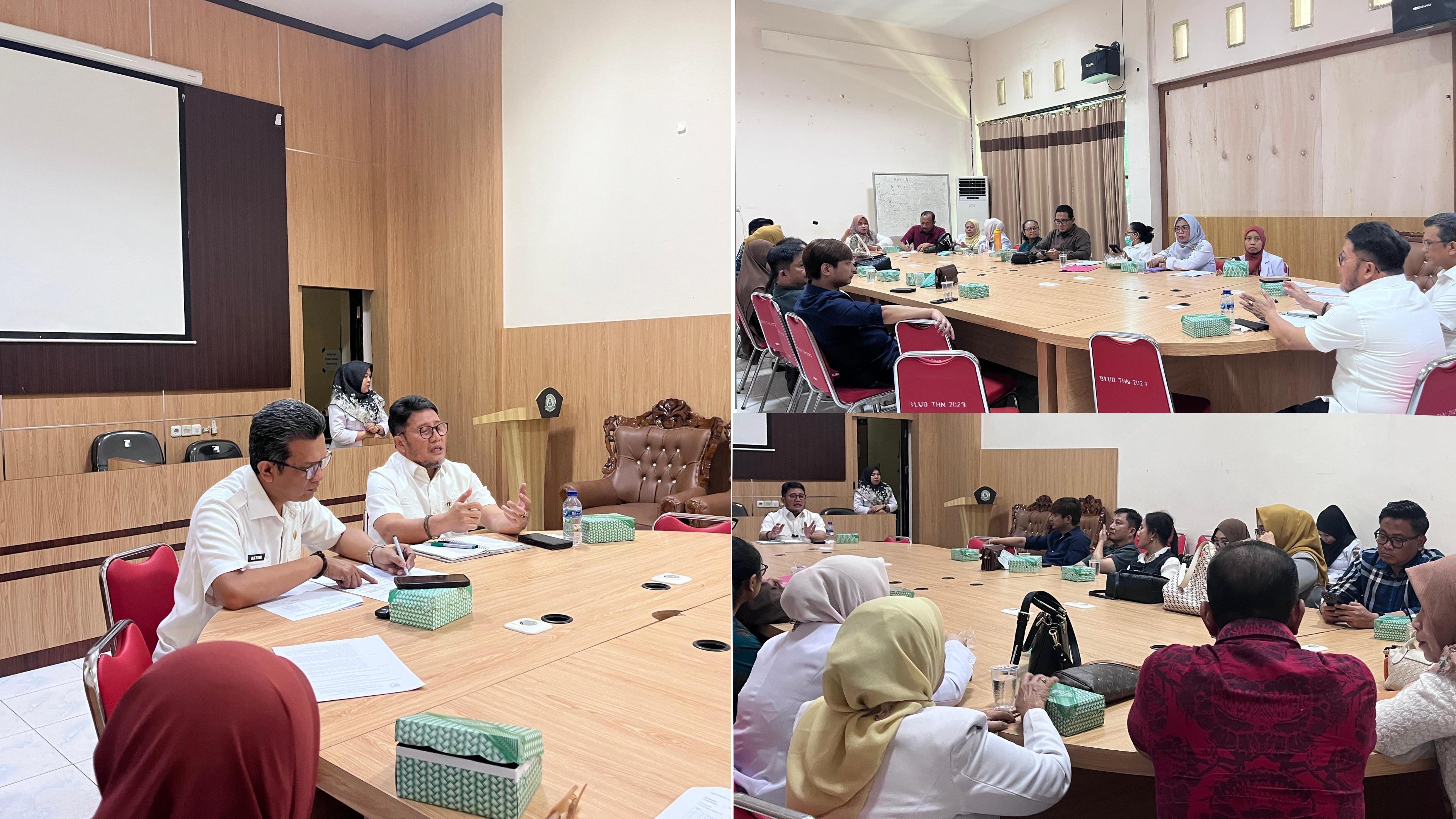 RSUD Undata Gelar Rapat Evaluasi Pelayanan 2025 dan Rumuskan Strategi Perbaikan 2026